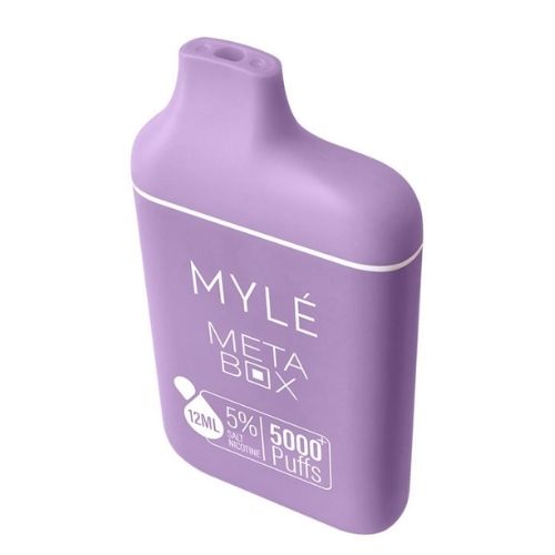 Myle Meta Box Grape Mint Disposable Device