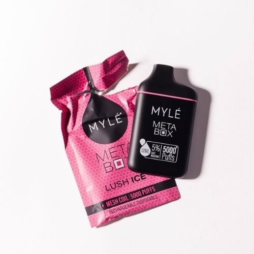 Myle Meta Box Lush Ice Disposable Device