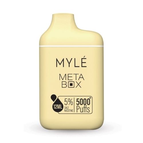 Myle Meta Box French Vanilla Disposable Device