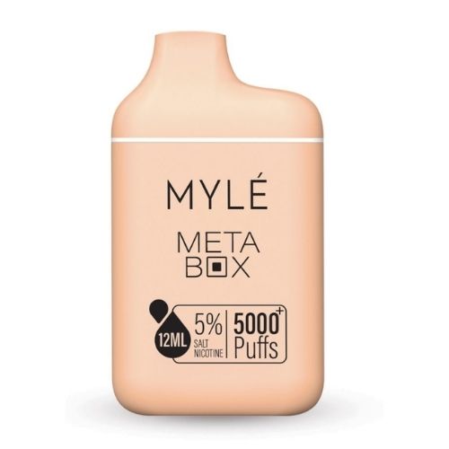 Myle Meta Box Georgia Peach Disposable Device