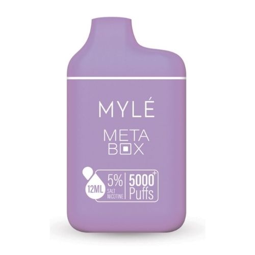 Myle Meta Box Grape Mint Disposable Device